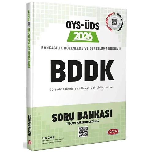 Data 2026 GYS �DS BDDK Bankac�l�k D�zenleme ve Denetleme Kurumu Soru Bankas� ��z�ml� G�revde Y�kselme �nvan De�i�ikli�i Data Yay�nlar�