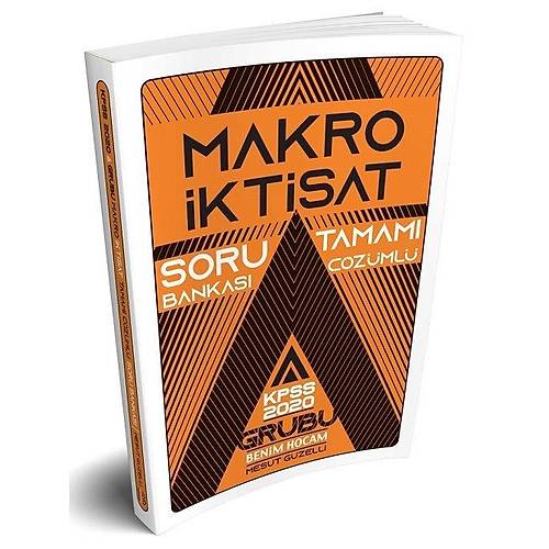 Benim Hocam 2020 KPSS A Grubu Makro ktisat Soru Bankas zml Mesut Gzelli Benim Hocam Yaynlar