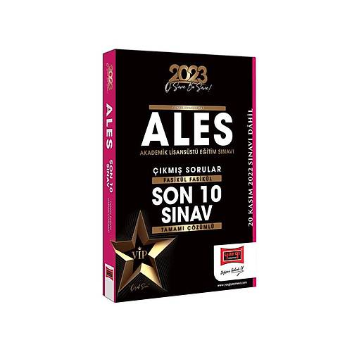 Yarg Yaynlar 2023 ALES Tamam zml Fasikl Fasikl 10 Snav km Sorular