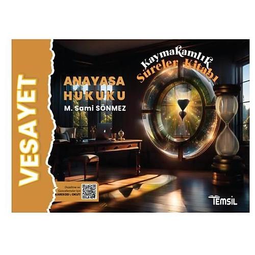 Temsil Kitap VESAYET Anayasa Hukuku Kaymakamlk Sreler Kitab Sami Snmez