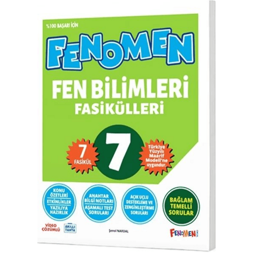 Fenomen Okul Yay�nlar� 7. S�n�f Fen Bilimleri Fasik�l Seti Maarif Model �enol Nardal