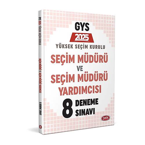 Y�ksek Se�im Kurulu (YSK) Se�im M�d�r� GYS 8 Deneme S�nav�