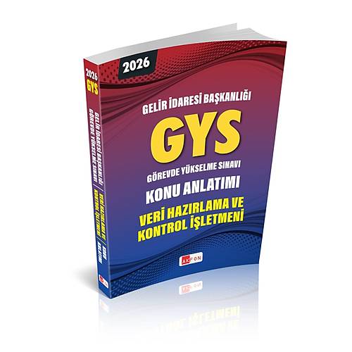 Gelir �daresi Ba�kanl��� GYS Veri Haz�rlama ve Kontrol ��letmeni Konu Anlat�m�