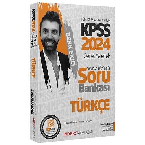 ndeks Akademi 2024 KPSS Trke Soru Bankas zml - Alican Demir ndeks Akademi Yaynclk