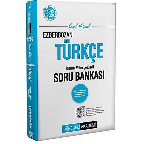 2026 KPSS Genel Yetenek Genel Kltr Ezberbozan Trke Tamam Video zml Soru Bankas