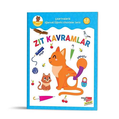 Z�t Kavramlar � ��kartmalarla E�lenceli ��retici Etkinlikler Serisi