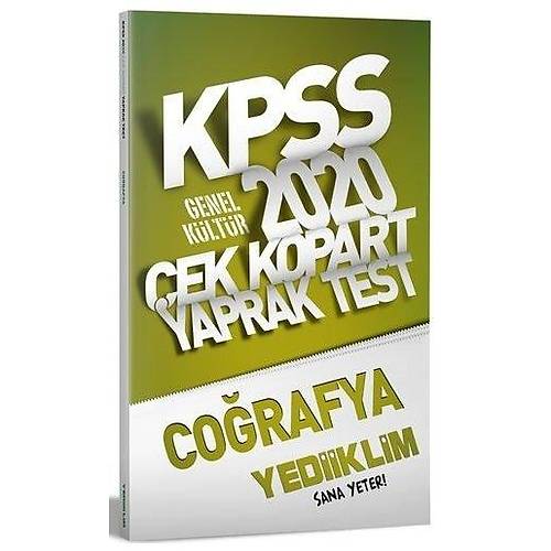 KPSS Corafya ek Kopart Test Yaprak Yediiklim Yaynlar 2020
