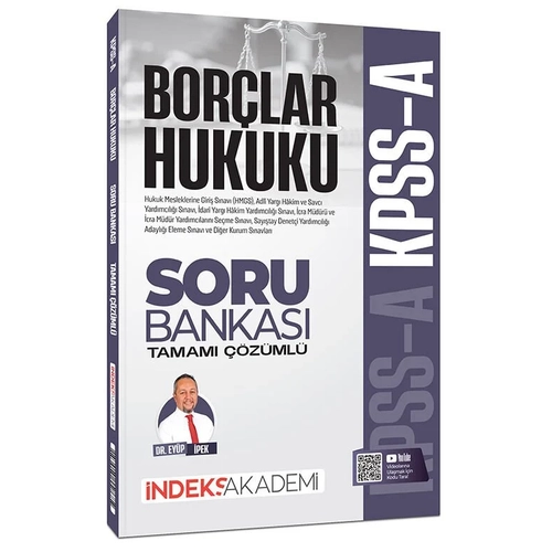 �ndeks Akademi 2026 KPSS A Grubu Bor�lar Hukuku Soru Bankas� ��z�ml� - Ey�p �pek �ndeks Akademi Yay�nc�l�k