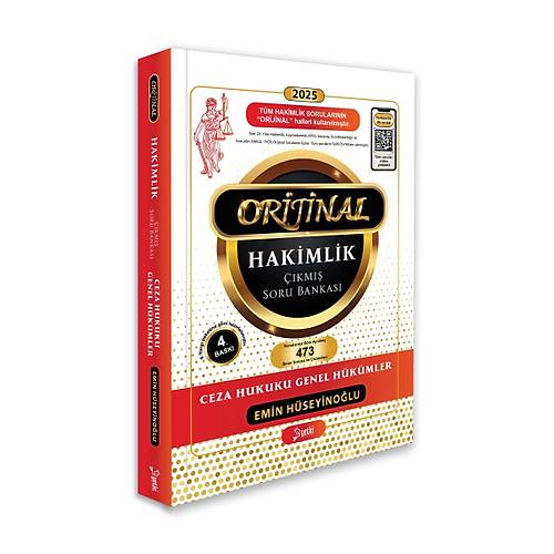 Orijinal Ceza Hukuku Hakimlik ��km�� Soru Bankas� Yetki Yay�nlar�