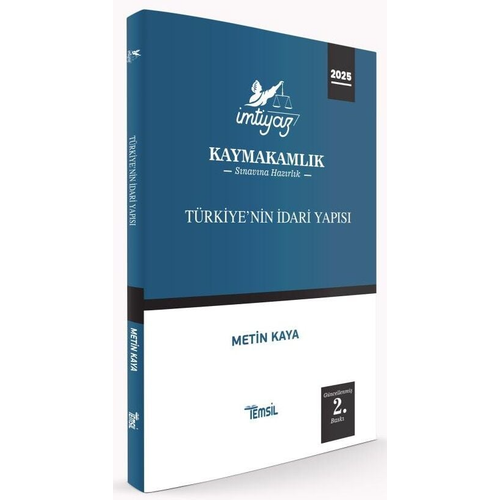 MTYAZ Trkiye'nin dari Yaps Kaymakamlk Konu Anlatm Kitab