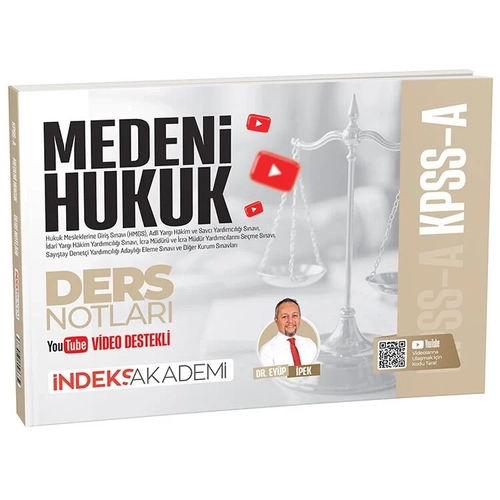 ndeks Akademi 2026 KPSS A Grubu Medeni Hukuk Video Ders Notlar - Eyp pek ndeks Akademi Yaynclk