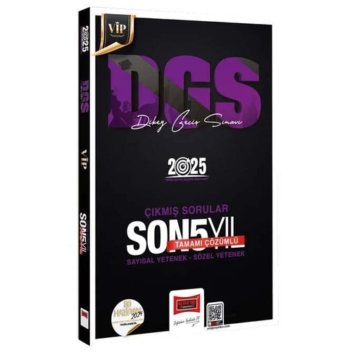 Yarg 2025 DGS VIP km Sorular Son 5 Yl zml Yarg Yaynlar