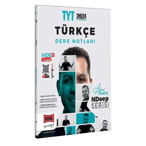 Yarg� Yay�nlar� 2024 NDeep Serisi TYT T�rk�e Video Ders Notlar� (Aker Kartal)