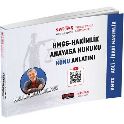 Sava� Yay�nlar� 2026 Adli-�dari Hakimlik HMGS Anayasa Hukuku Konu Anlat�m� Ahmet Nohut�u
