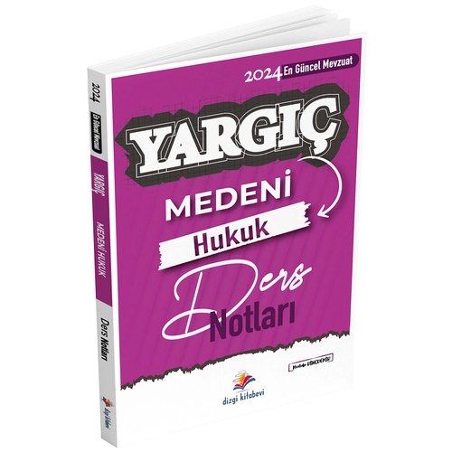 Dizgi Kitap Yarg Hakimlik ve Hmgs Medeni Hukuk Ders Notlar 4. Bask 2024 Mustafa Dindemir