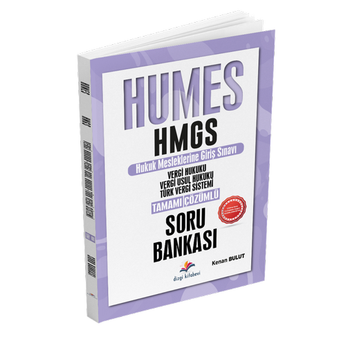 Dizgi Kitap Yay�nlar� 2025 Humes HMGS Vergi Hukuku, Vergi Usul Hukuku, T�rk Vergi Sistemi Tamam� ��z�ml� Soru Bankas�