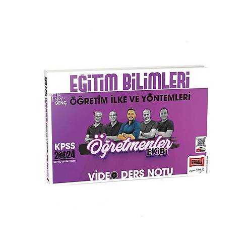 Yarg Yaynlar 2024 KPSS Eitim Bilimleri retim lke ve Yntemleri YT retmenler Ekibi Video Ders Notlar