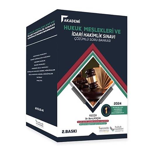 Akademi dari Hakimlik Modler zml Soru Bankas 2. BASKI 2024