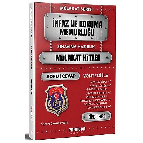 Paragon 2020 KM nfaz ve Koruma Memurluu Snav Mlakat Kitab Soru Cevap Paragon Yaynclk
