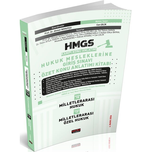 Sava� Yay�nevi HMGS �zet Konu Anlat�m� Milletleraras� Hukuk Milletleraras� �zel Hukuk �ubat 2026 4. Bask�