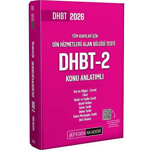 2026 Din Hizmetleri Alan Bilgisi Testi DHBT-2 Konu Anlat�ml�