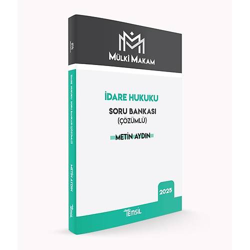 MLK MAKAM dare Hukuku Soru Bankas (zml) Metin Aydn Temsil Kitap