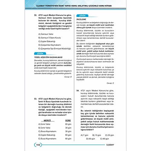 LEBAY Trkiyenin dari Yaps zml Soru Bankas Muratcan Akdi 2023