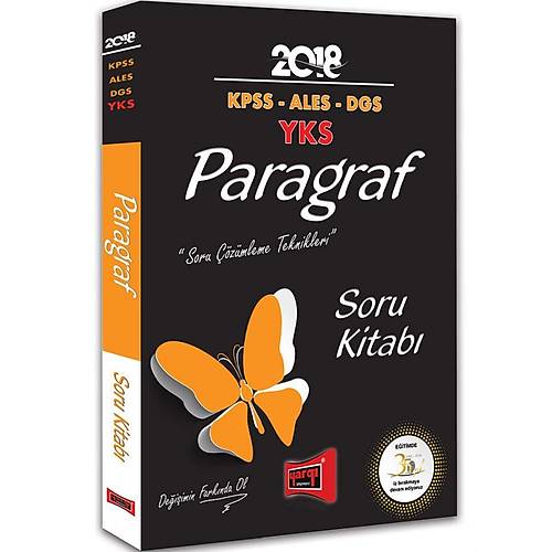 Yarg Yaynlar 2018 KPSS ALES DGS YKS Paragraf Soru Kitab
