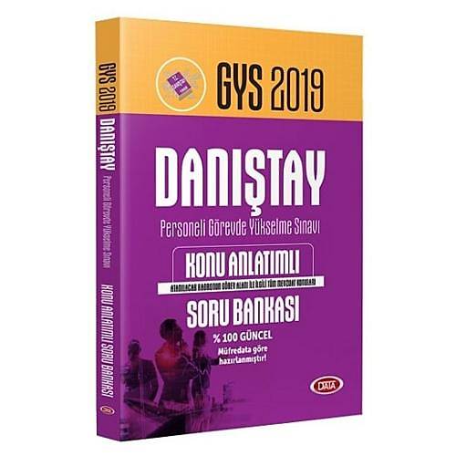 2019 GYS Danıştay Personeli Konu Anlatımlı Soru Bankası Data Yayınları