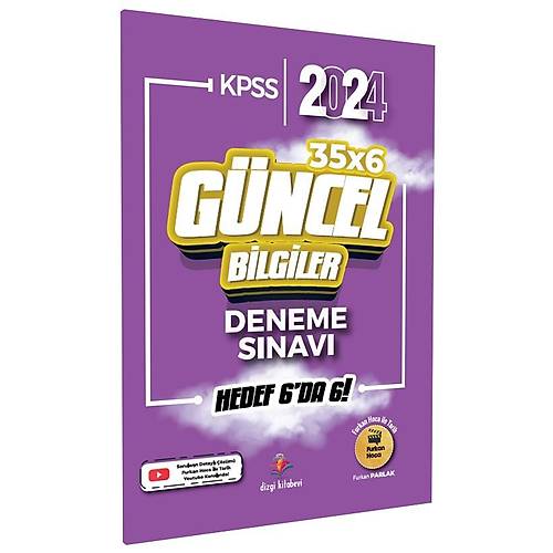 Dizgi Kitap Yaynlar 2024 KPSS ve Tm Snavlar in Gncel Bilgiler 35 Deneme