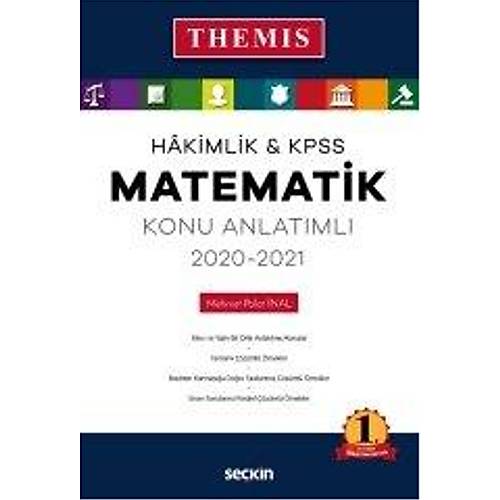 Seçkin THEMIS 2020-2021 Hakimlik KPSS Matematik Konu Anlatımlı - Mehmet Polat İnal