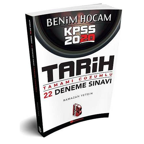 Benim Hocam Yaynlar 2020 KPSS Tarih Tamam zml 22 Deneme