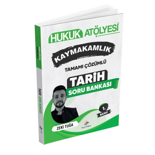 Dizgi Kitap Hukuk Atlyesi Kaymakamlk Tamam zml Tarih Soru Bankas Zeki Tua