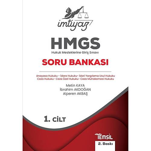 �MT�YAZ HMGS Soru Bankas� 3 Cilt Temsil Kitap