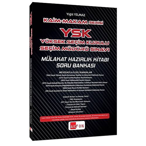 Yüksek Seçim Kurulu YSK Mülakat Hazırlık Kitabı Kaim Makam Serisi