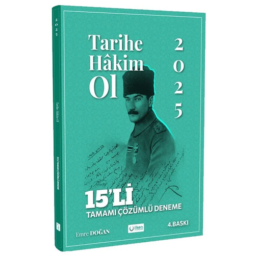 lken Yaynlar 2025 Adli ve dari Hakimlik Tarihe Hakim Ol 15 Deneme zml Emre Doan lken Yaynlar
