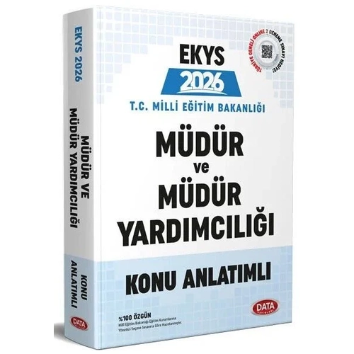 Data 2026 MEB EKYS M�d�r ve Yard�mc�l��� Konu Anlat�ml� Data Yay�nlar�