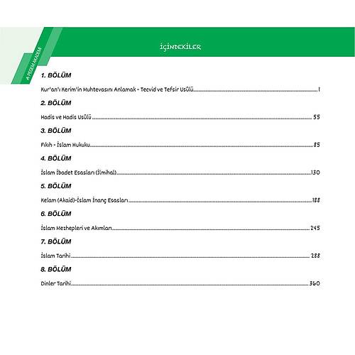 2026 Diyanet ��leri Ba�kanl��� Mesleki Bilgiler Seviye Tespit S�nav� MBSTS Konu Anlat�ml�