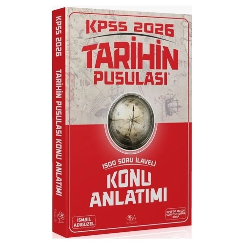 CBA Yay�nlar� 2026 KPSS Tarihin Pusulas� Konu Anlat�m� - �smail Ad�g�zel CBA Yay�nlar�