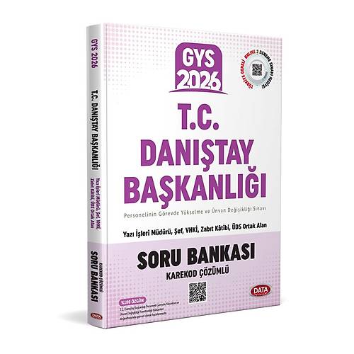 Data Yay�nlar� T.C. Dan��tay Ba�kanl��� GYS Soru Bankas� - Karekod ��z�ml�