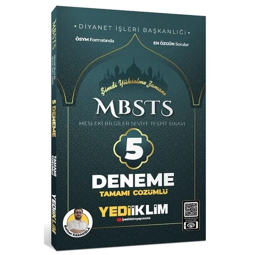 Yediiklim MBSTS 5 Deneme zml - Burhan Karakla Yediiklim Yaynlar