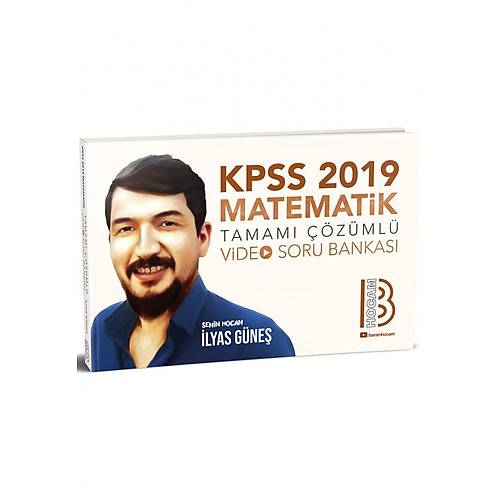 2019 KPSS Matematik Tamamı Çözümlü Video Soru Bankası Benim Hocam Yayınları
