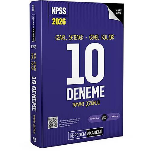 2026 KPSS Genel Yetenek Genel K�lt�r Tamam� ��z�ml� 10 Deneme