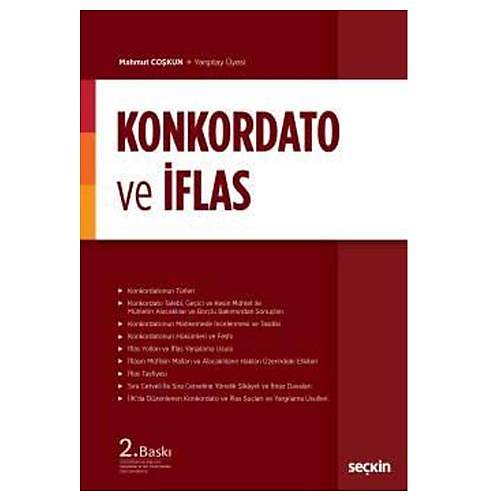 Konkordato ve �flas - Mahmut Co�kun