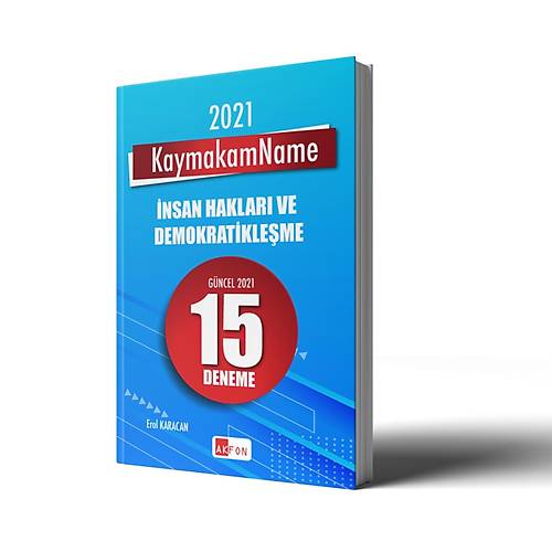 KaymakamName �nsan Haklar� ve Demokratikle�me 15 ��z�ml� Deneme Erol Karacan