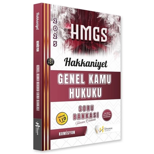 VP Hukuk 2025 HAKKANYET HMGS Genel Kamu Hukuku Soru Bankas zml VP Hukuk Yaynclk