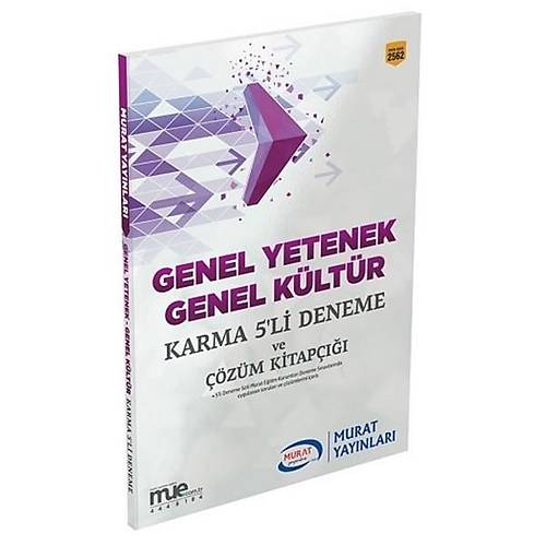 KPSS Karma 5 Deneme Snav Genel Yetenek Genel Kltr Murat Yaynlar 2019