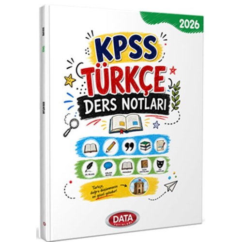 Data Yay�nlar� 2026 KPSS T�rk�e Ders Notlar�