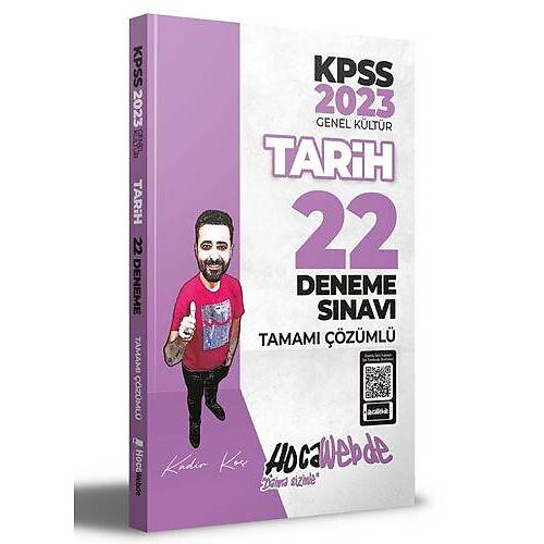 Hocawebde 2023 KPSS Tarih Tamam zml 22 Deneme Snav