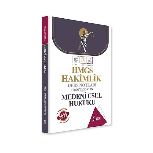 Yetki Yaynlar  SA Medeni Usul Hukuku Hakimlik Ders Notlar 2025